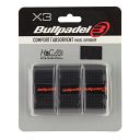 Bullpadel GB-1200 Comfort Overgrip 3-Pack Black